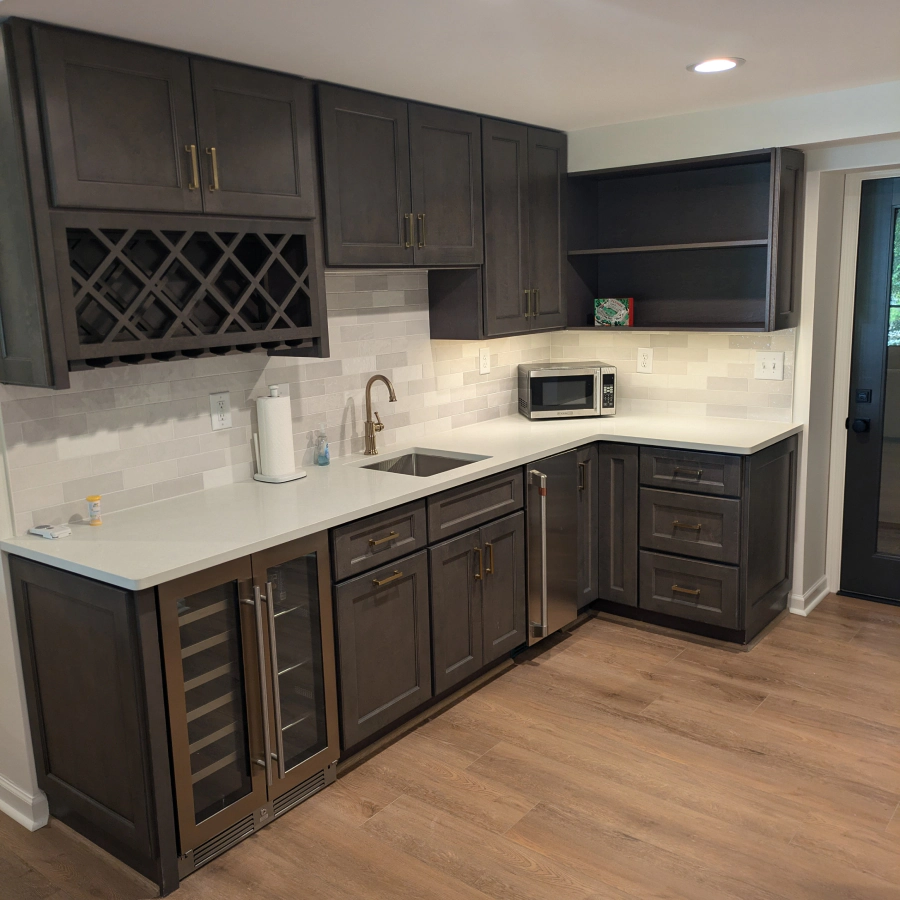 Transitional Kitchen Remodel by Bradley Construction, LLC project photo